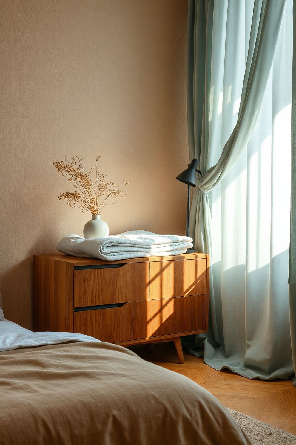 Keeping the Room Calm Through Daily Habits – Japandi bedroom decor · The Ultimate Japandi Bedroom Guide: Ideas, Decor and Styling Tips