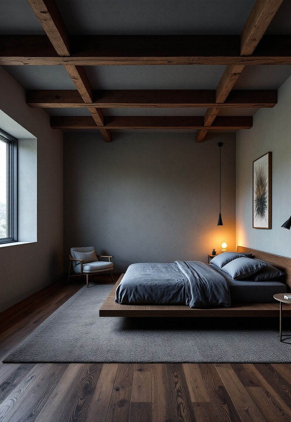 The Beam-Ceiling Bare-Wall Room: Letting Structure Speak Instead of Objects – japandi — bedroom japandi — bedroom decor · 21 Japandi Bedroom Ideas That Will Make You Never Want to Leave