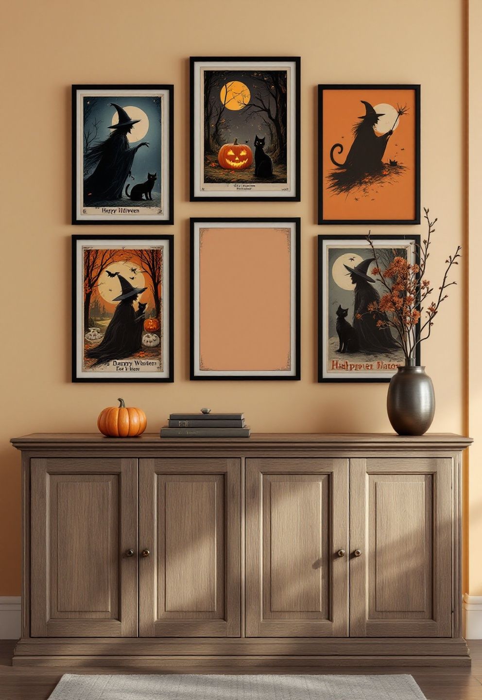 How to Group Ephemera So It Reads Collected – seasonal — spring + other seasonal — spring + other decor · Vintage Halloween Decor: 14 Hauntingly Beautiful Aged Designs That Feel Chic Not Cheesy