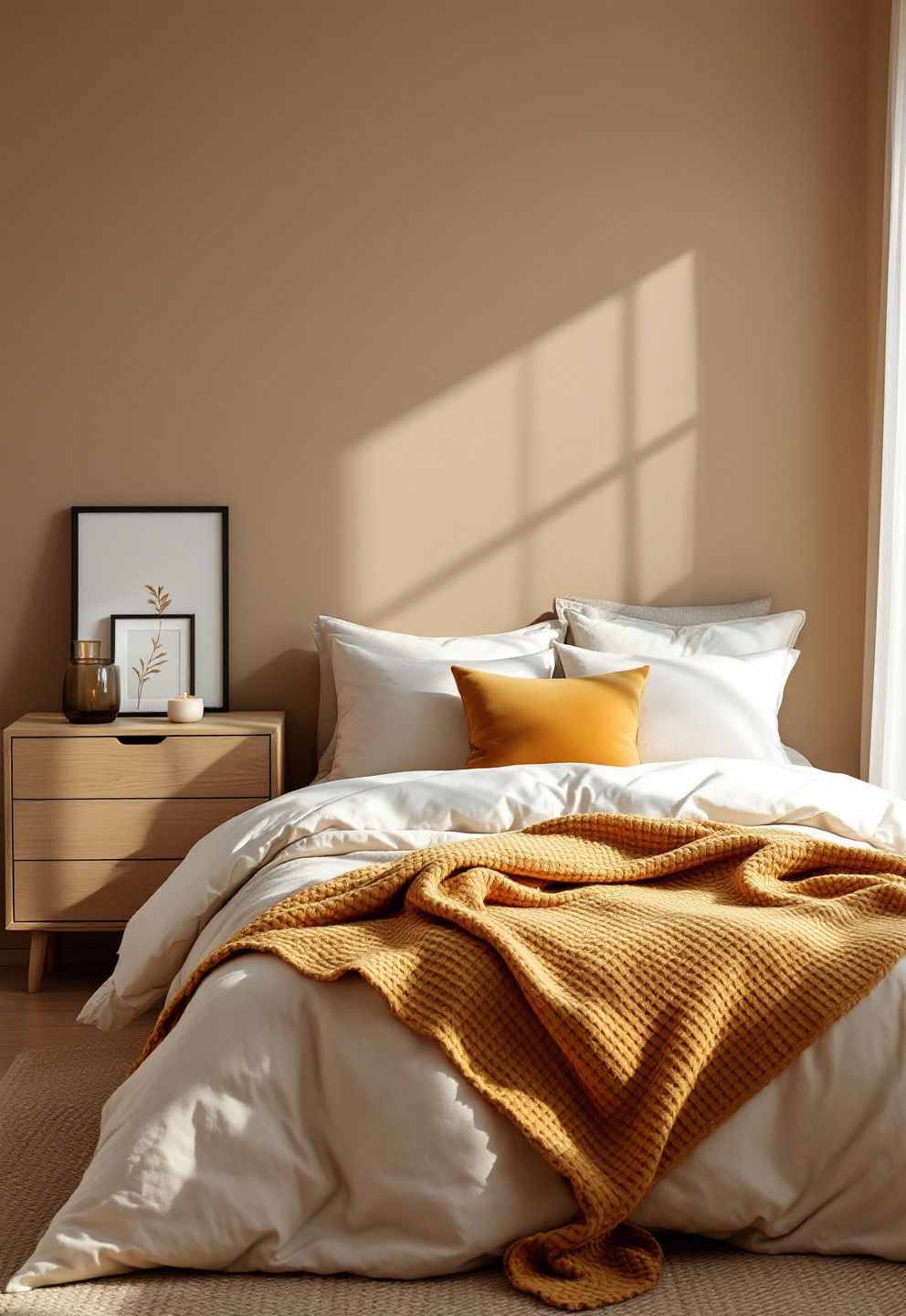 Fall Decor Bedding: Stack Two Textures and One Accent Pillow – seasonal — fall seasonal — fall decor · Fall Home Decor Ideas: 18 Beautiful Autumn Transformations for Every Room