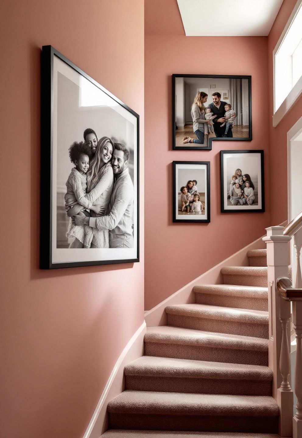 Reconnecting the Line After the Turn So Both Flights Read as One Gallery Wall – style guides style guides decor · Staircase & Hallway Gallery Wall Ideas: 12 Small-Space Layouts That Make Narrow Walls Work