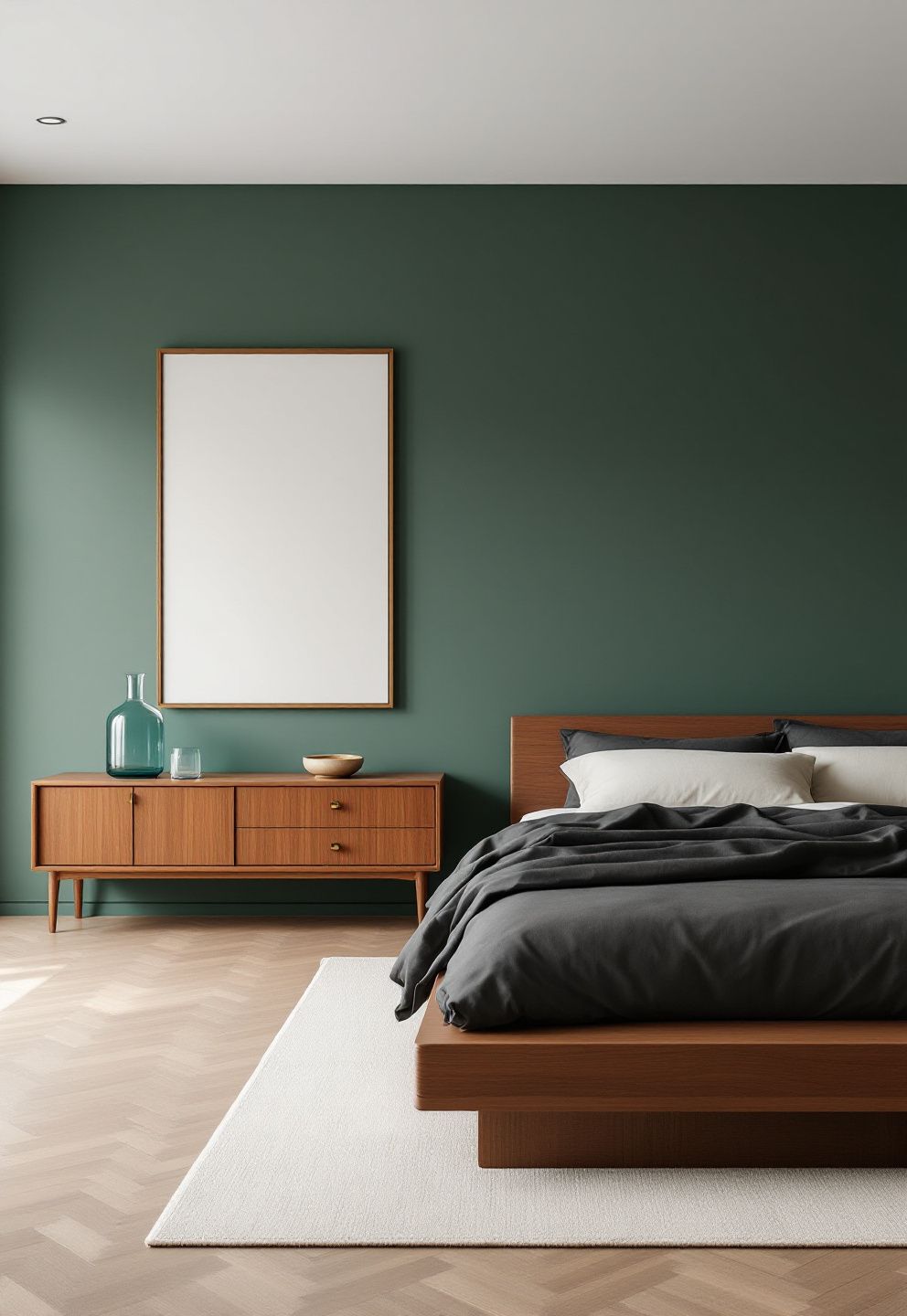 Japandi Bedroom Green Wall Ideas: The Nightly Carafe Ritual – japandi — bedroom japandi — bedroom decor · 12 Japandi Master Bedroom Ideas That Feel Like a 5-Star Hotel