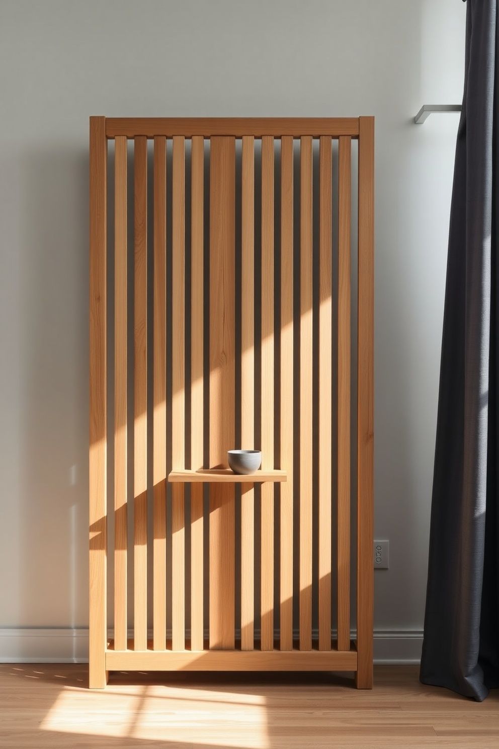 Slatted Timber Room Divider That Doubles as a Display Wall – japandi — living room japandi — living room decor · Japandi Living Room Hacks DIY and Storage: The Complete Resource