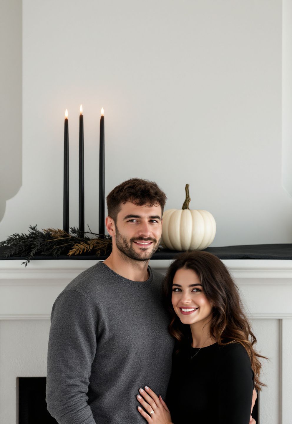 Dressing the Mantel as a Camera Backdrop (Not as a Mantel Display) – seasonal — spring + other seasonal — spring + other decor · Halloween Indoor Photo Booth Ideas - 8 Stunning Instagram Worthy Indoor Halloween Photo Booths For Everyone
