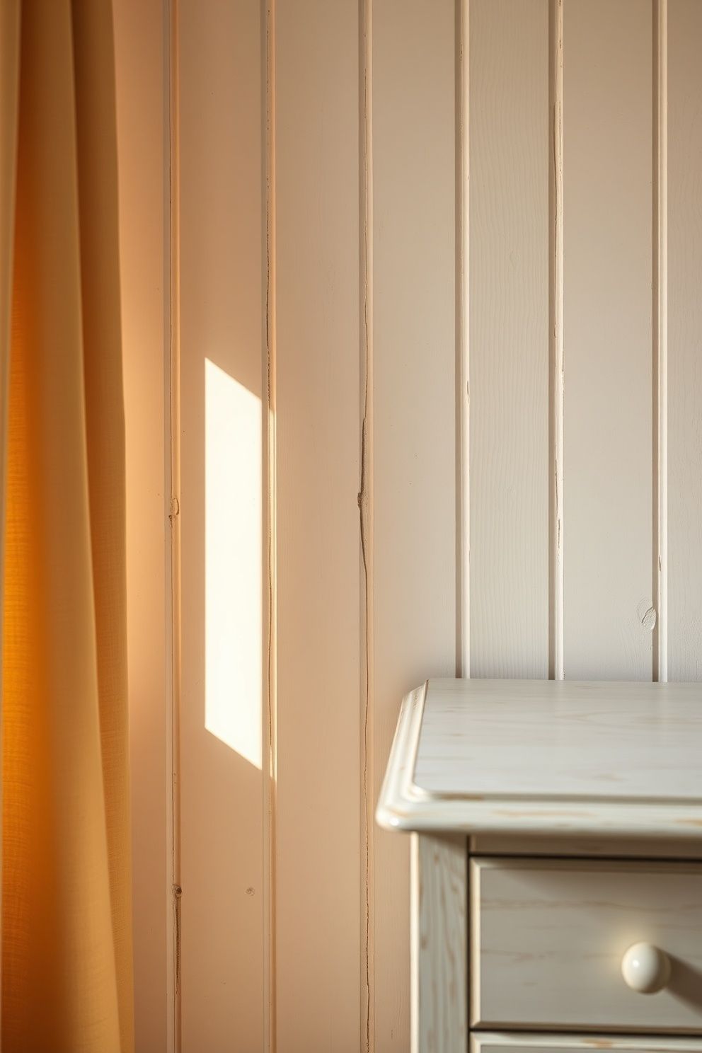 Peeling White Painted Boards With Raw Timber Showing Through – coastal — bedroom coastal — bedroom decor · Coastal Vintage Bedroom: 14 Timeworn Designs Full of Faded Beauty and Soul