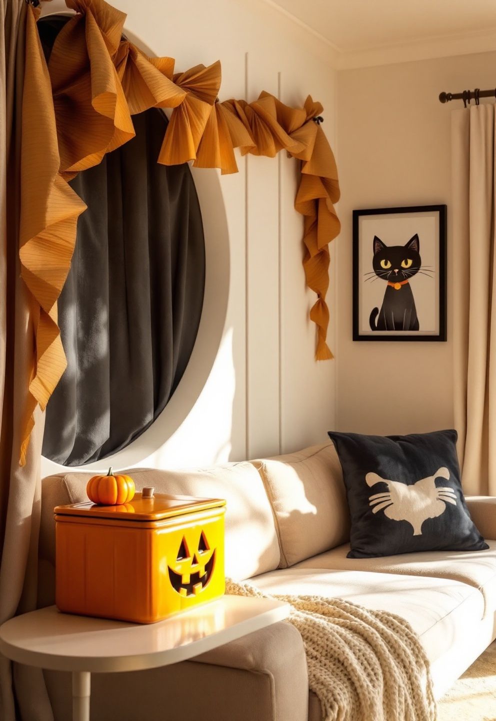 Color Palette, Not Matching Decades, Is What Ties a Room Together – seasonal — spring + other seasonal — spring + other decor · Vintage Halloween Decor: 14 Hauntingly Beautiful Aged Designs That Feel Chic Not Cheesy
