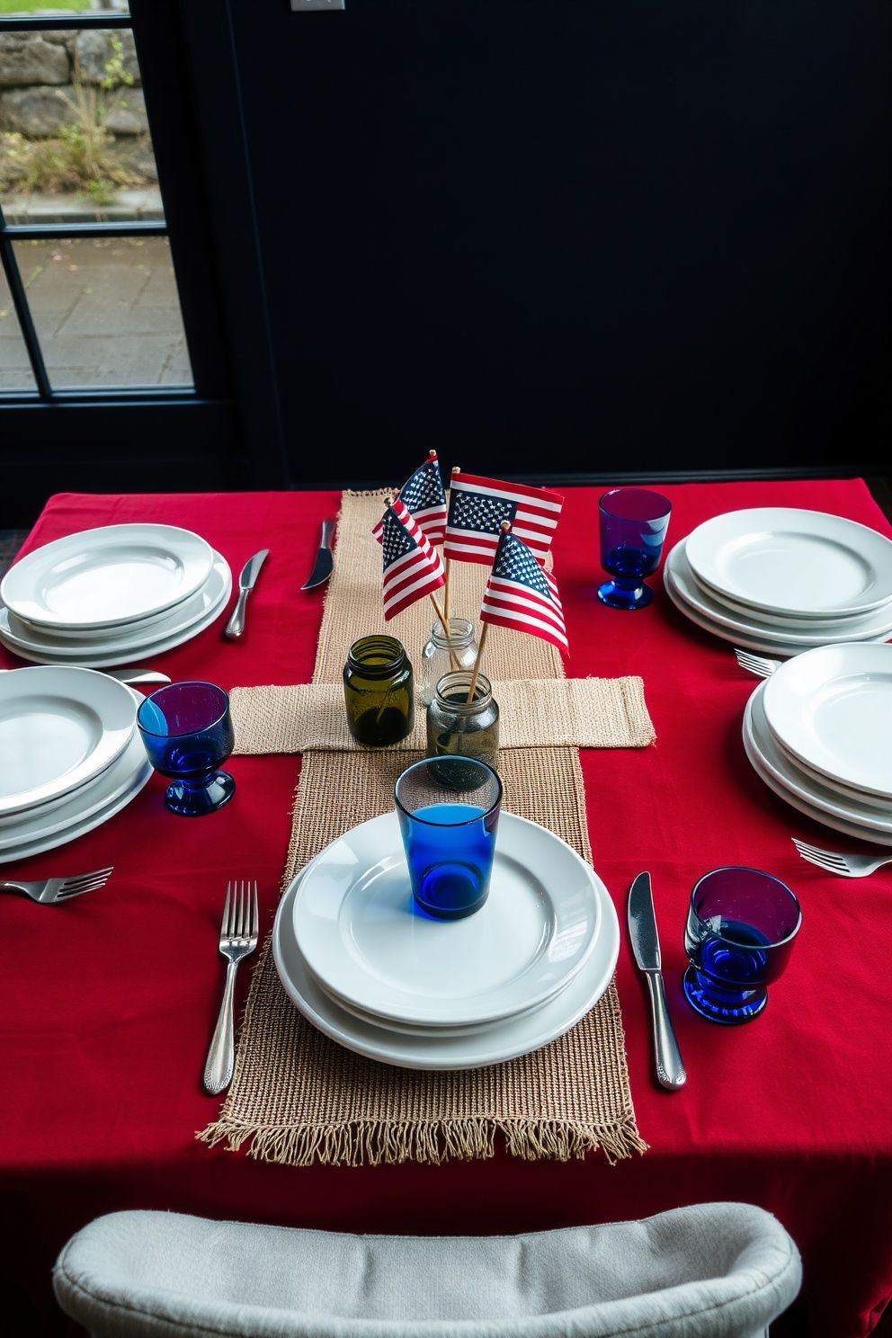 Patriotic Dining Table Decor for the 4th of July Cookout Crowd – seasonal — spring + other seasonal — spring + other decor · 4th of July Home Decor: 16 Patriotic Designs That Celebrate America in Style