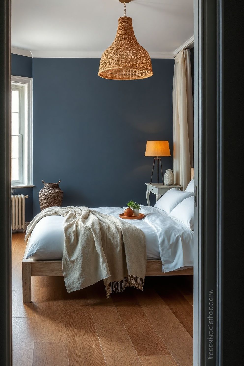 Deep End: Blue Coastal Bedrooms That Go Dark and Moody