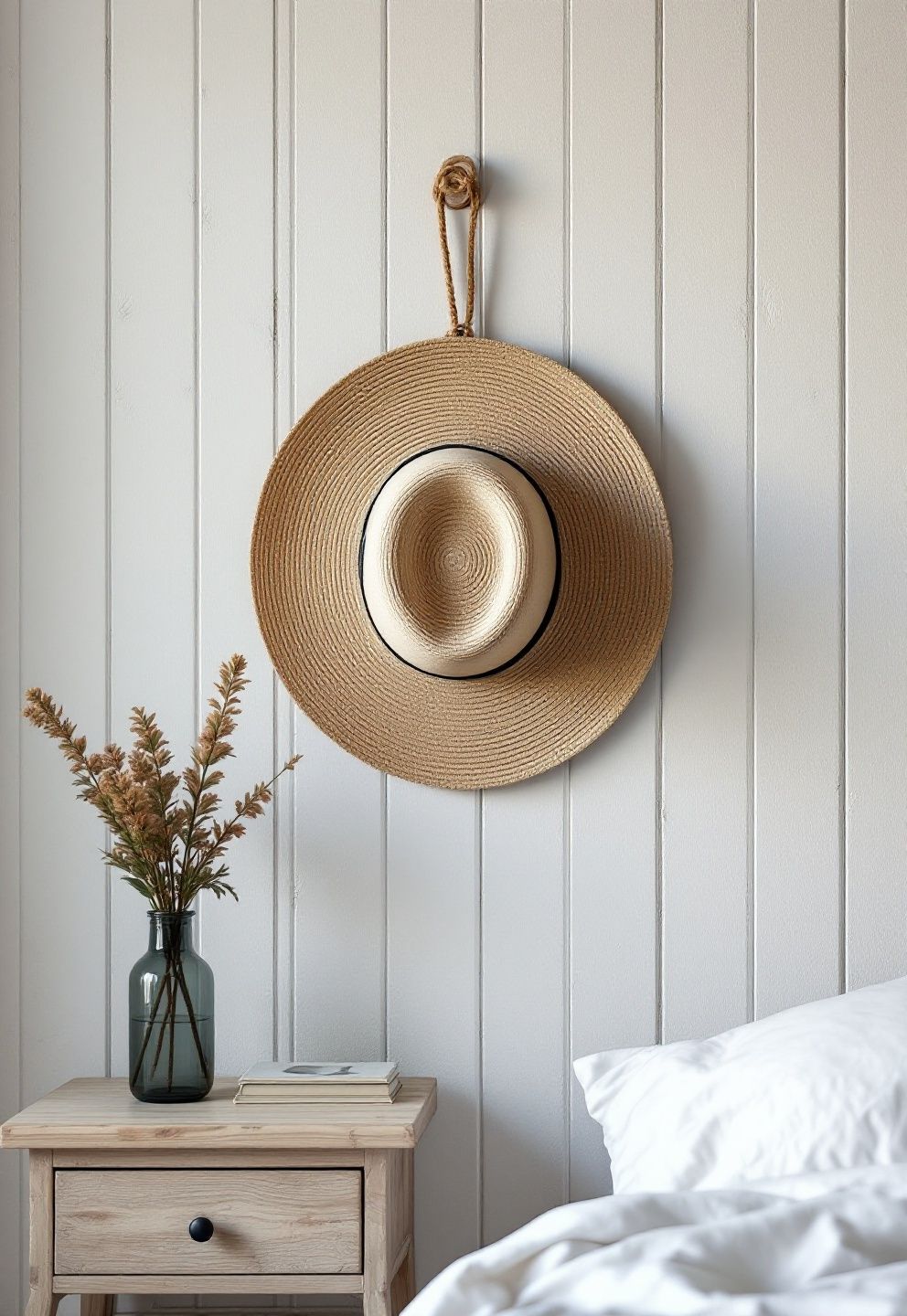 Bleached Plank Walls, a Single Straw Hat, and Zero Clutter – coastal — bedroom coastal — bedroom decor · Coastal Cowgirl Bedroom: 14 Western-Meets-Beach Designs That Define the New Trend