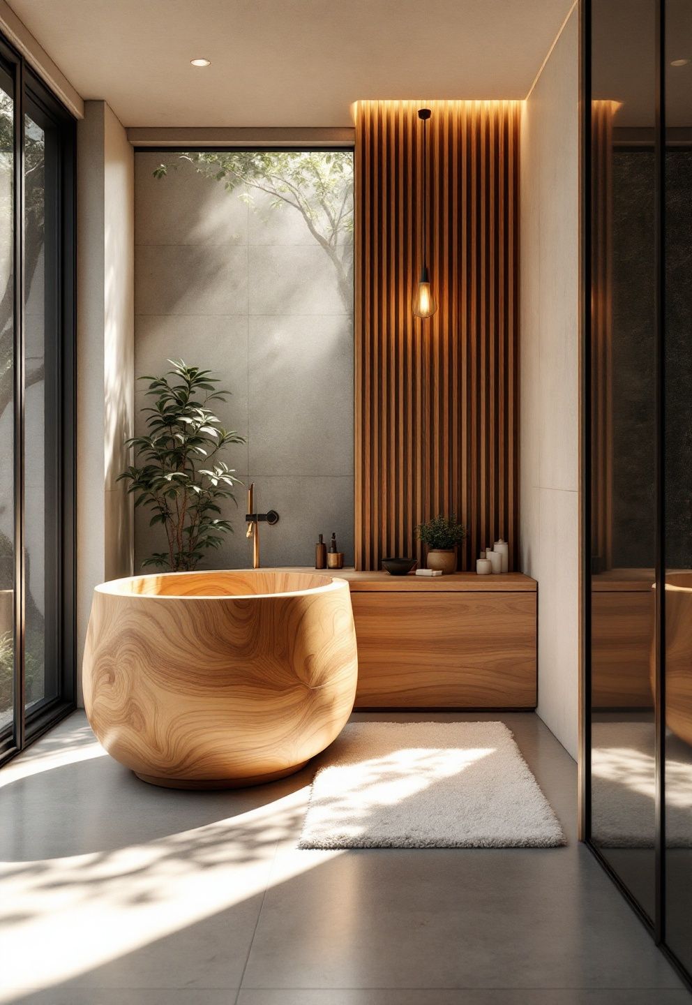 Ofuro vs. Standard Tub: The Size Difference That Frees Up Floor Space – japandi — bathroom japandi — bathroom decor · 12 Small Japandi Bathroom Ideas That Make Tight Spaces Feel Peaceful