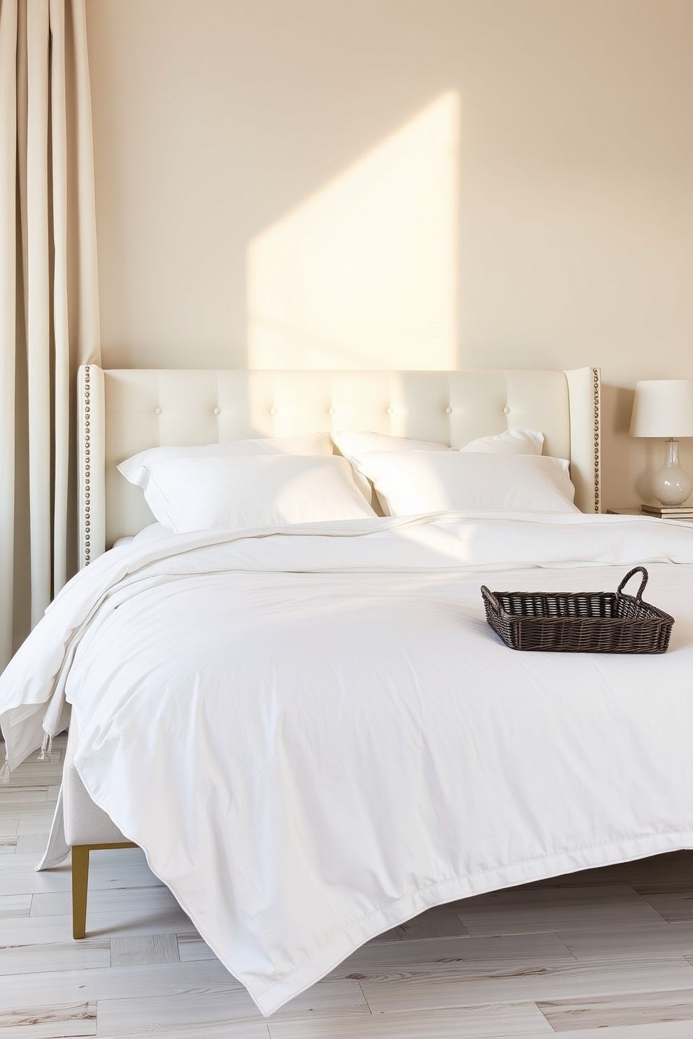 Coastal Chic Bedroom Bedding: High-Thread Linen Layers With a Hotel Finish – coastal — bedroom coastal — bedroom decor · Coastal Chic Bedroom: 14 Elegant Designs for a Luxury Beach House Feeling