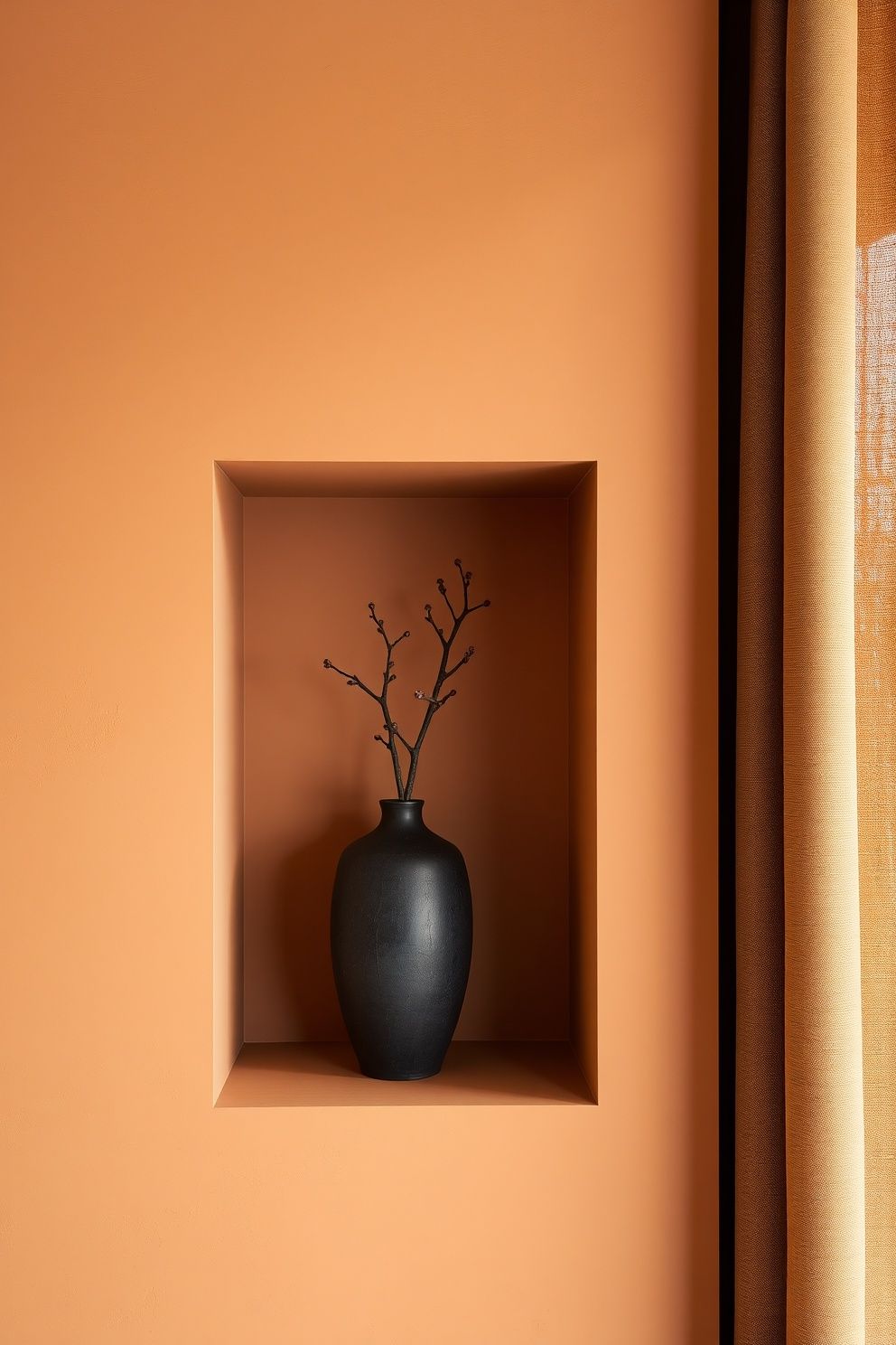 Wall-Mounted Recessed Niche DIY as a Shelf Replacement – japandi — living room japandi — living room decor · Japandi Living Room Hacks DIY and Storage: The Complete Resource