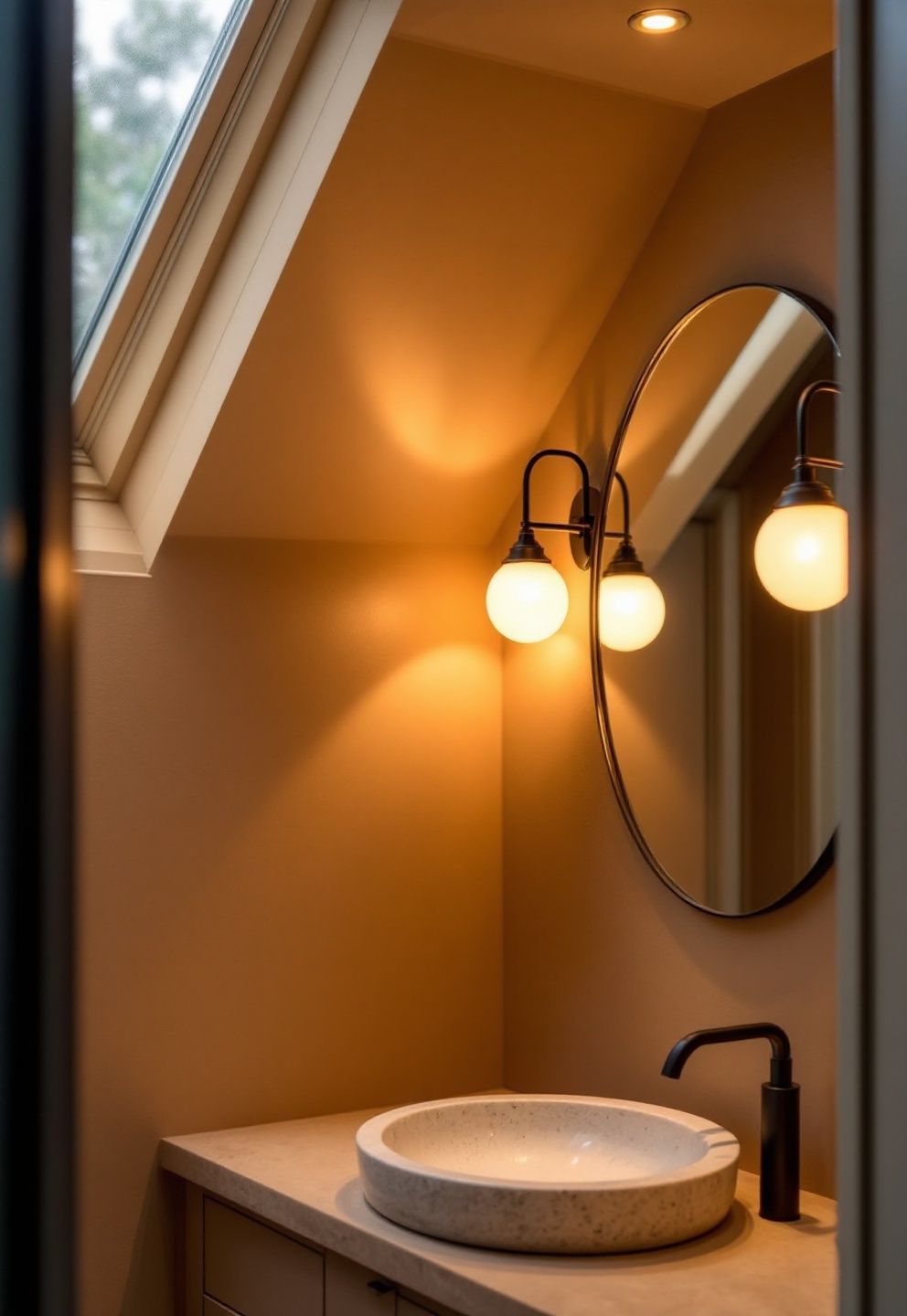 Ambient, Task, and Natural Light: The Three Layers Every Small Bathroom Needs – japandi — bathroom japandi — bathroom decor · 12 Small Japandi Bathroom Ideas That Make Tight Spaces Feel Peaceful