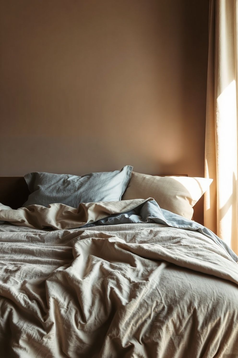 Coastal Farmhouse Bedroom Bedding: Linen Layers That Work With Raw Wood – coastal — bedroom coastal — bedroom decor · Coastal Farmhouse Bedroom: 14 Designs Where Rustic Wood Meets the Shore