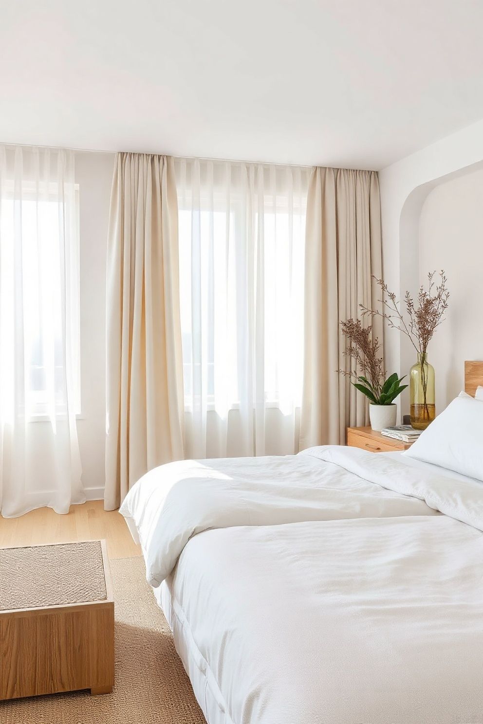 Coastal Bedroom Layout: How to Arrange the Room for Calm and Flow – Japandi coastal —-bedroom decor · Coastal Bedroom Ideas: 20 Stunning Designs for a Beautiful Beach-Inspired Space