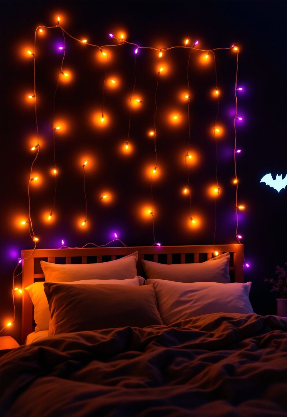 Spooky String Light Canopy – seasonal — spring + other seasonal — spring + other decor · Halloween Decor Ideas: 20 Spooky Stylish Designs That Elevate Every Room