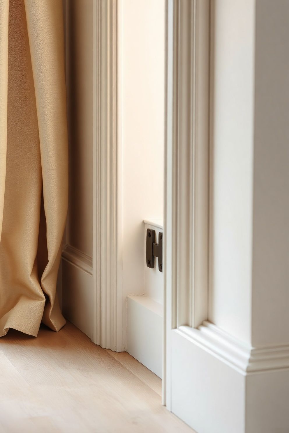 Use Warm White Instead of Bright White on Trim and Skirting – Japandi japandi —-living-room decor · 15 Japandi Living Room Ideas on a Budget That Still Look Expensive