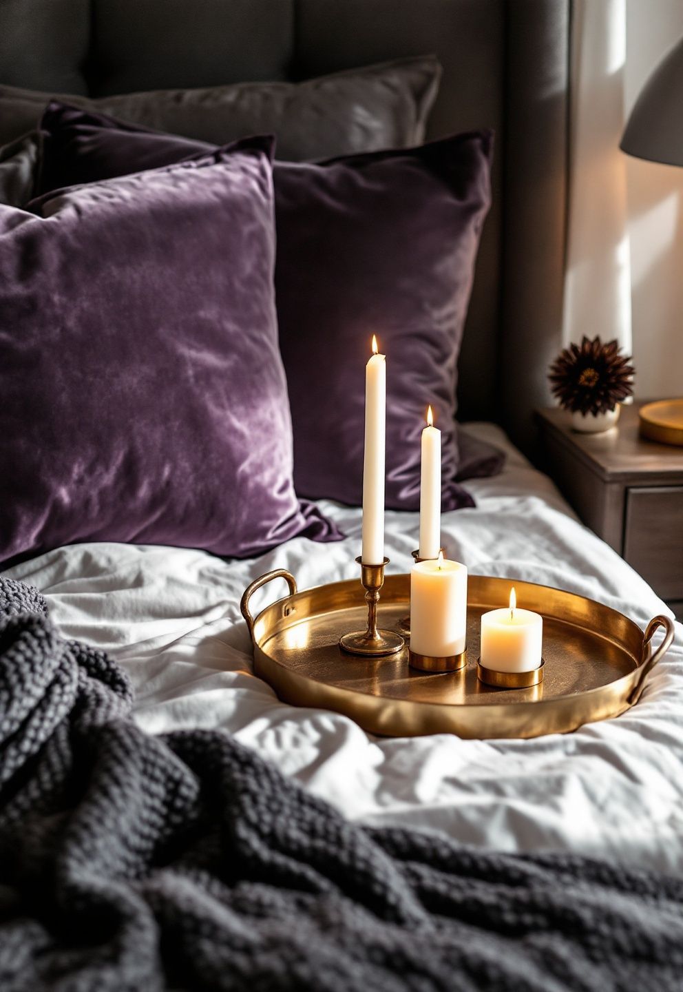 Velvet, Beeswax, and One Floral Stem – seasonal — spring + other seasonal — spring + other decor · Dark Halloween Aesthetic: 14 Moody Elevated Designs That Are Scary Chic