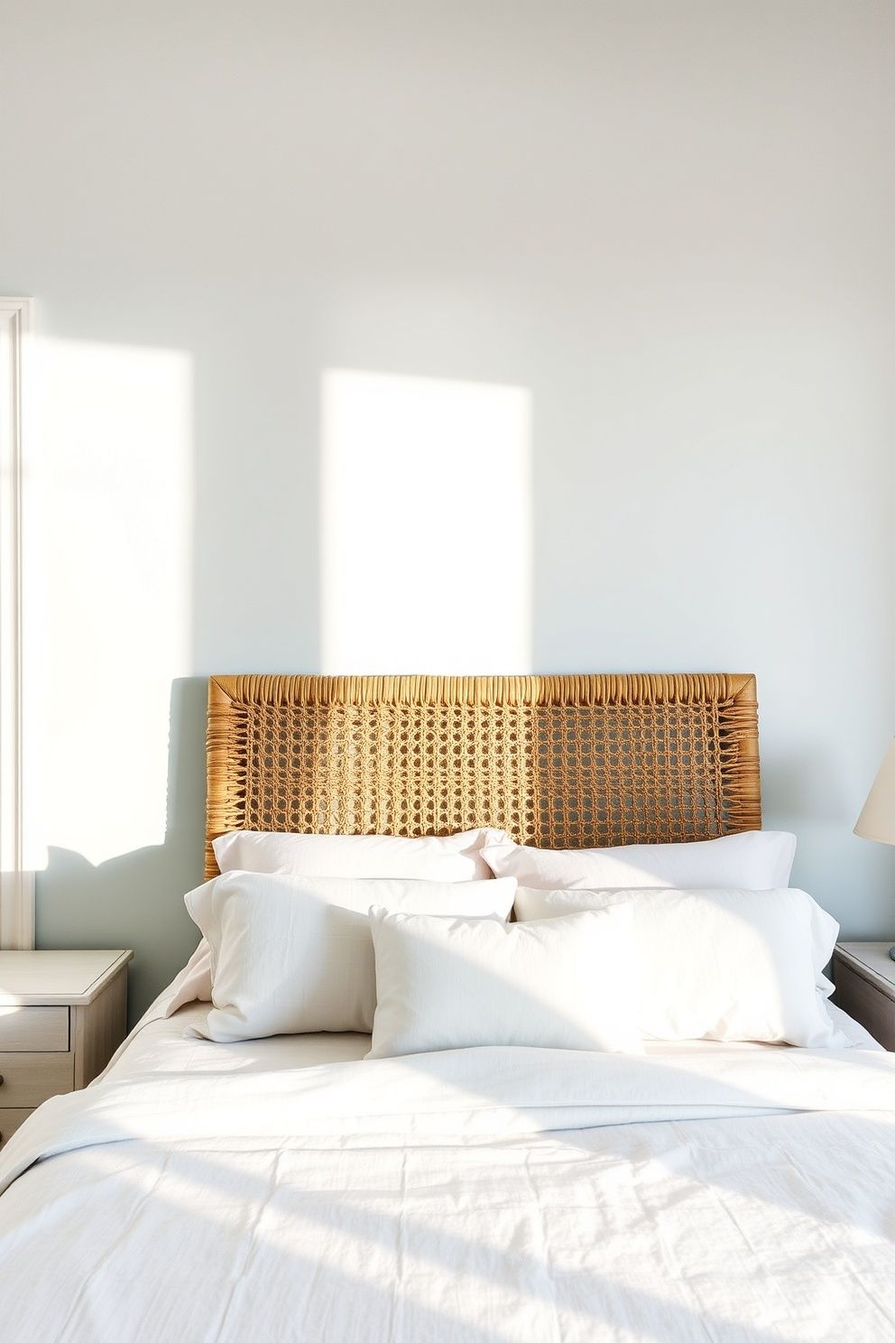 Single Pale Horizon-Blue Wash Behind the Bed on a Low Dado Line – coastal — bedroom coastal — bedroom decor · Small Coastal Bedroom: 14 Space-Smart Designs That Feel Like a Beach Retreat