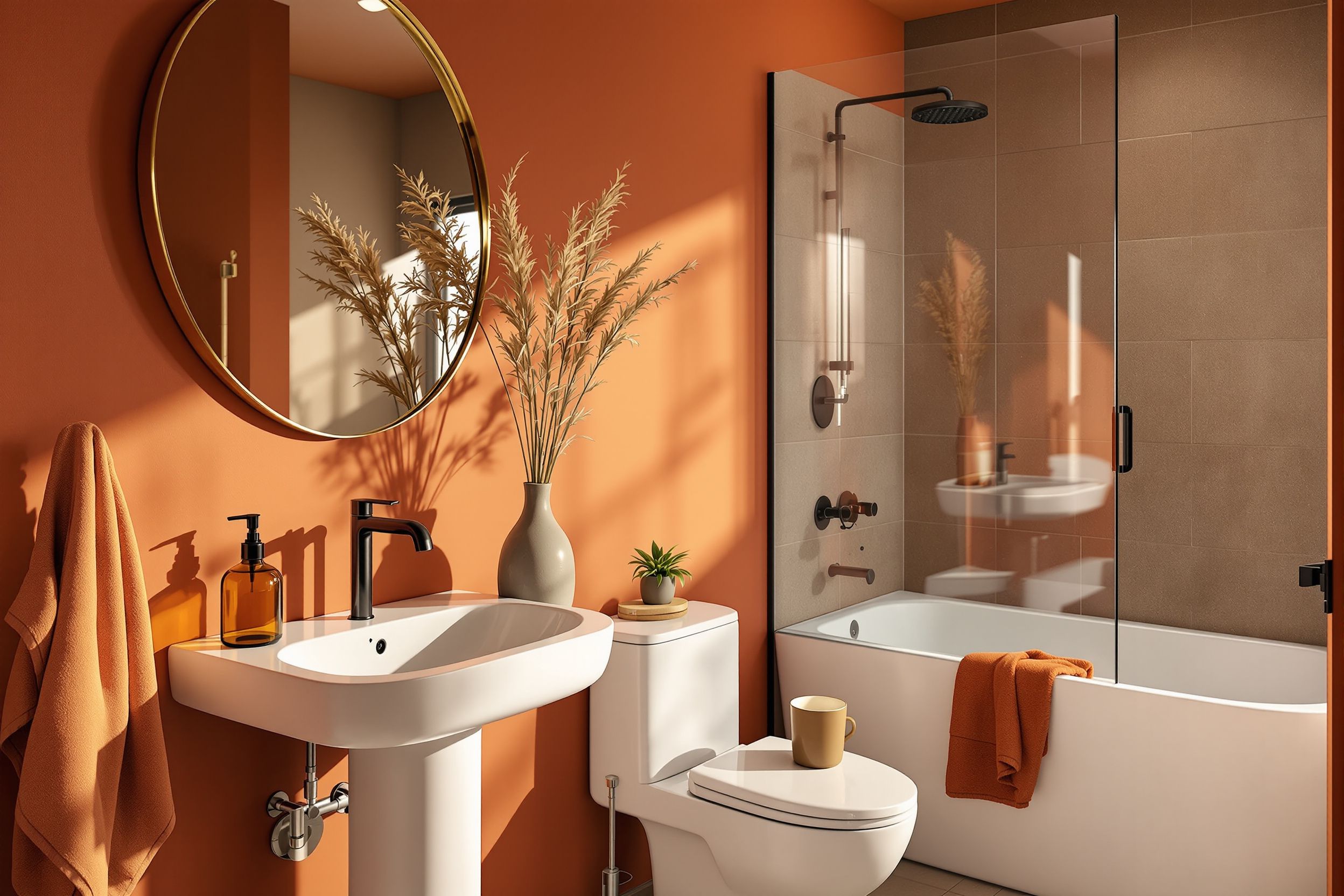 Fall Bathroom Decor: 16 Cozy Autumn Touches That Transform the Most Private Room
