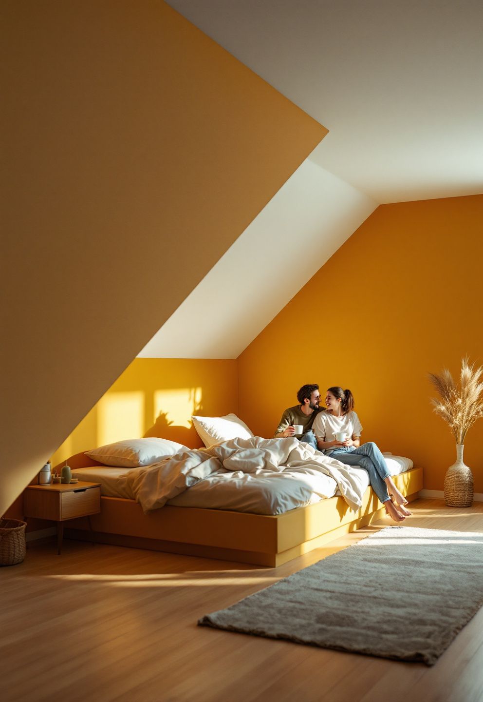 Corner-Diagonal Bed Placement for the Smallest True 3x3 Bedrooms on Muted Mustard – japandi — bedroom japandi — bedroom decor · 13 Small Japandi Bedroom Ideas That Feel Spacious and Serene
