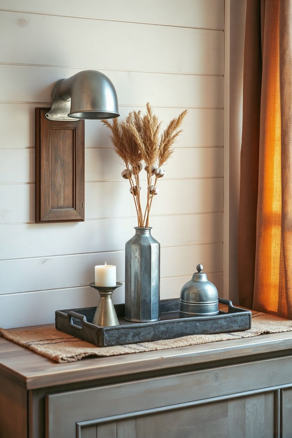 Galvanized Metal Accents That Feel Shore-Side, Not Industrial – coastal — bedroom coastal — bedroom decor · Coastal Farmhouse Bedroom: 14 Designs Where Rustic Wood Meets the Shore