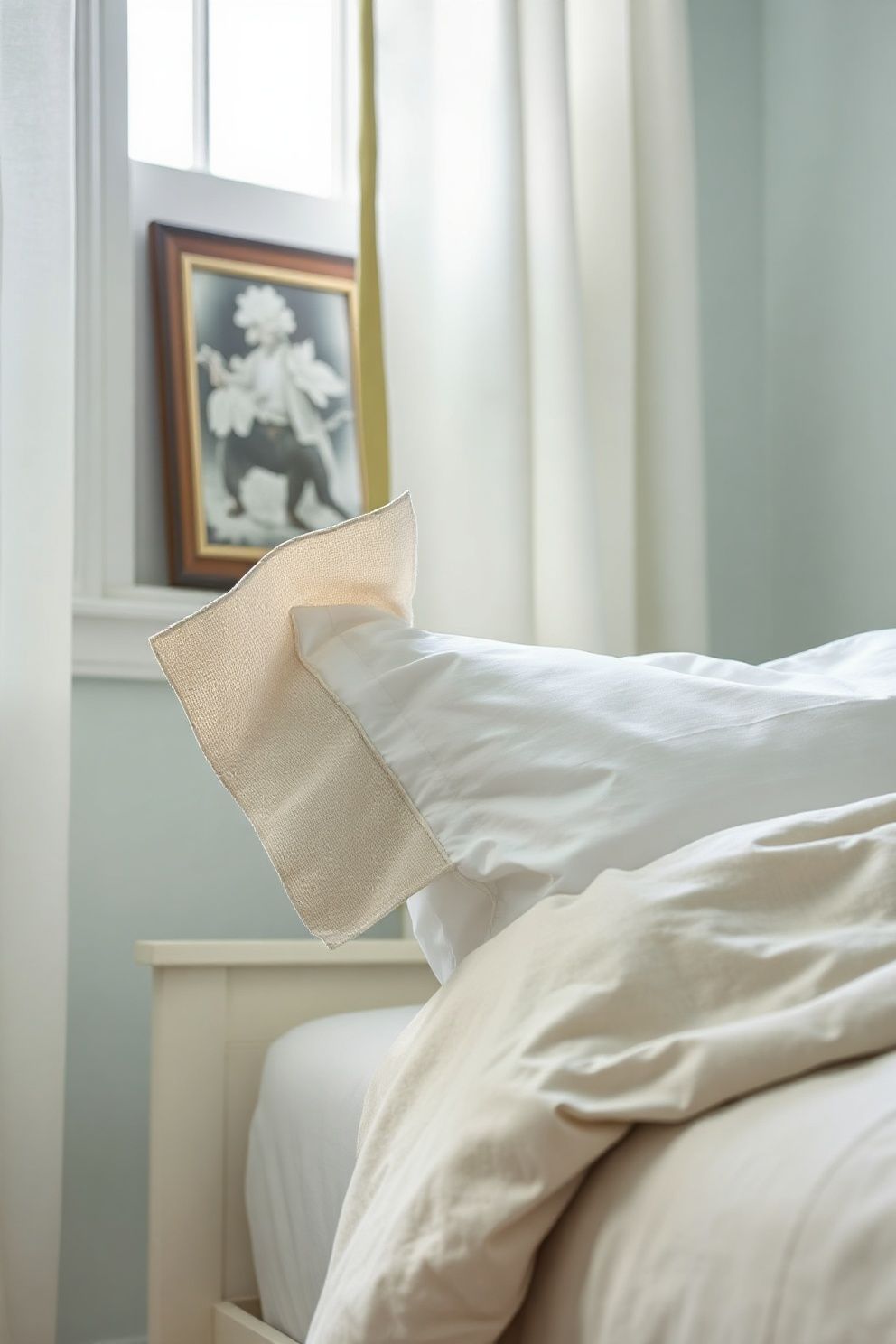 Heavyweight Linen Duvet Over a Crisp Cotton Base Sheet – coastal — bedroom coastal — bedroom decor · Cozy Coastal Bedroom: 16 Texture-Rich Ideas That Feel Like a Permanent Beach Holiday