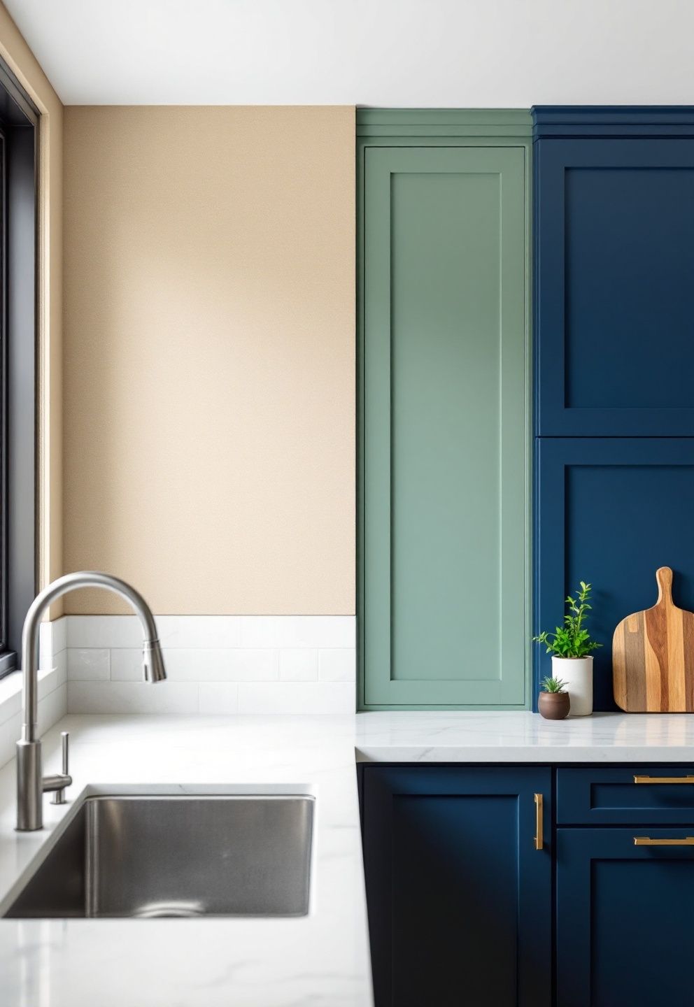 Japandi Kitchen Color Palette: How to Build One From Beige, Sage, Olive, Navy, Dark Wood or Black-and-Wood – Japandi japandi · The Ultimate Japandi Kitchen Guide: Design Decor and Organization