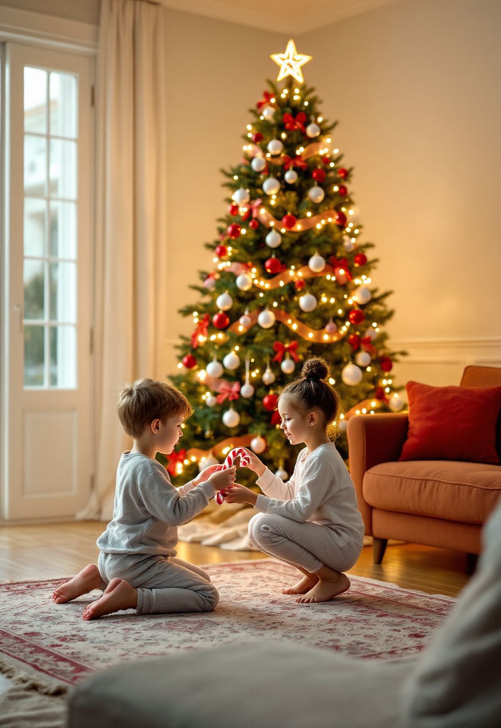 Pink, Red & White: The 50/25/25 Candy-Cane Recipe That Stays Christmas, Not Valentine's – seasonal — christmas + winter seasonal — christmas + winter decor · Pink Christmas Tree Decorations: 14 Soft Dreamy Designs for a Feminine Festive Season