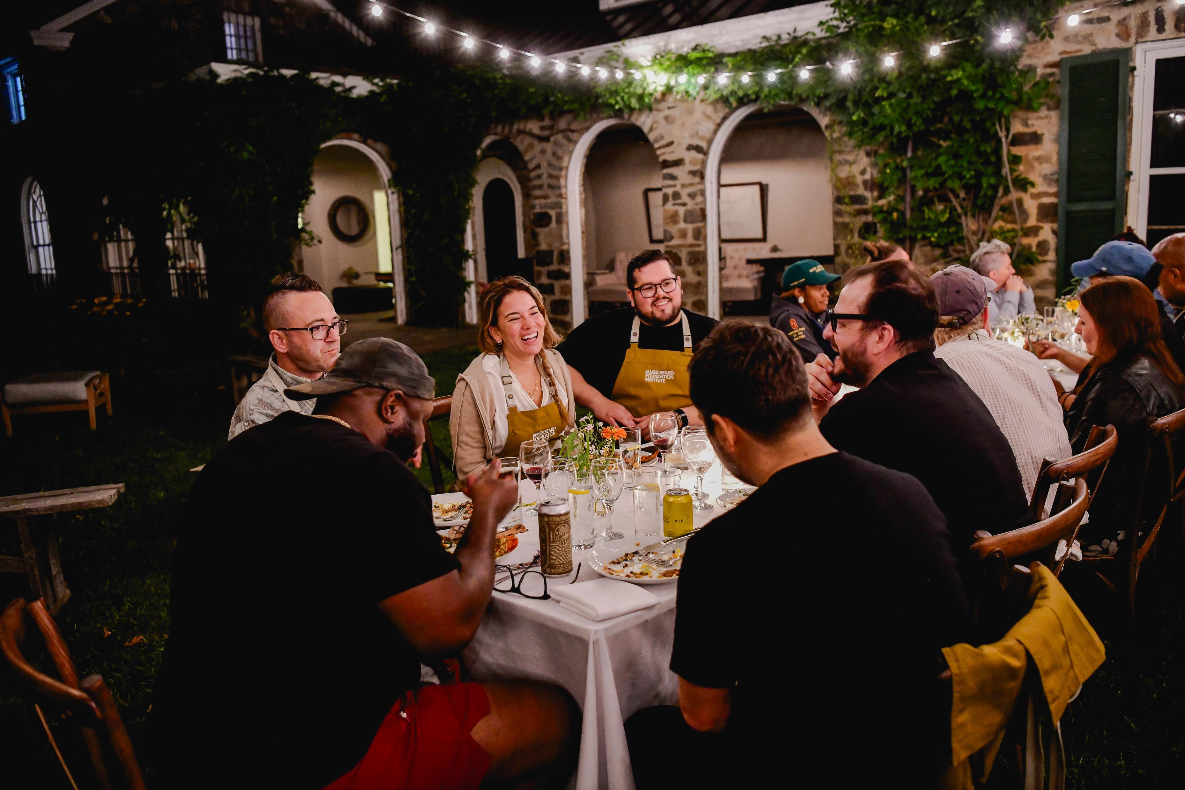 The fall 2025 Chef Bootcamp took place at the Glynwood Center for Regional Food and Farming in Cold Spring, New York. (Photo: Max Flatow)