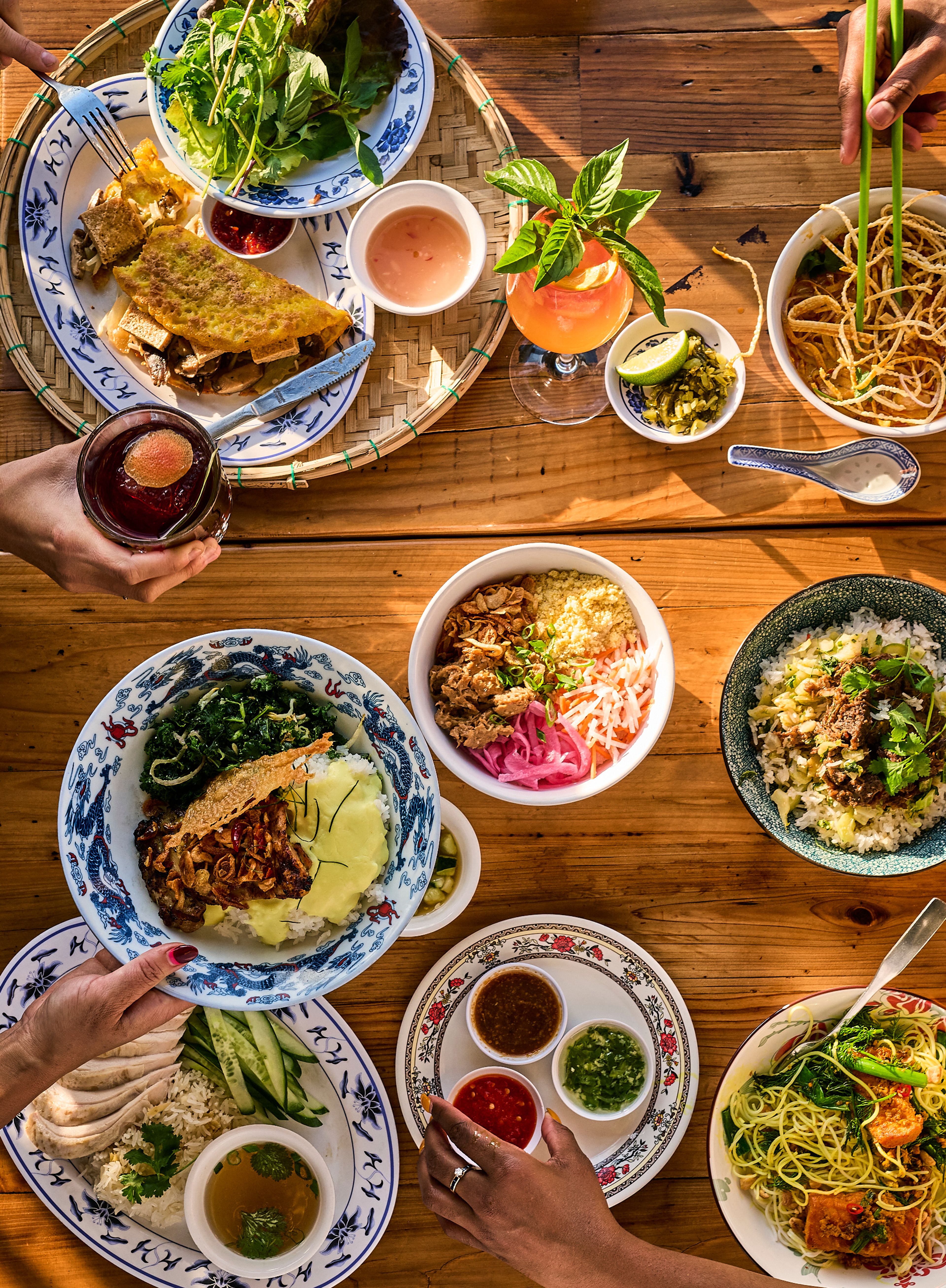 A feast at Nguyen’s Hai Hai (photo: Tyson Crockett)