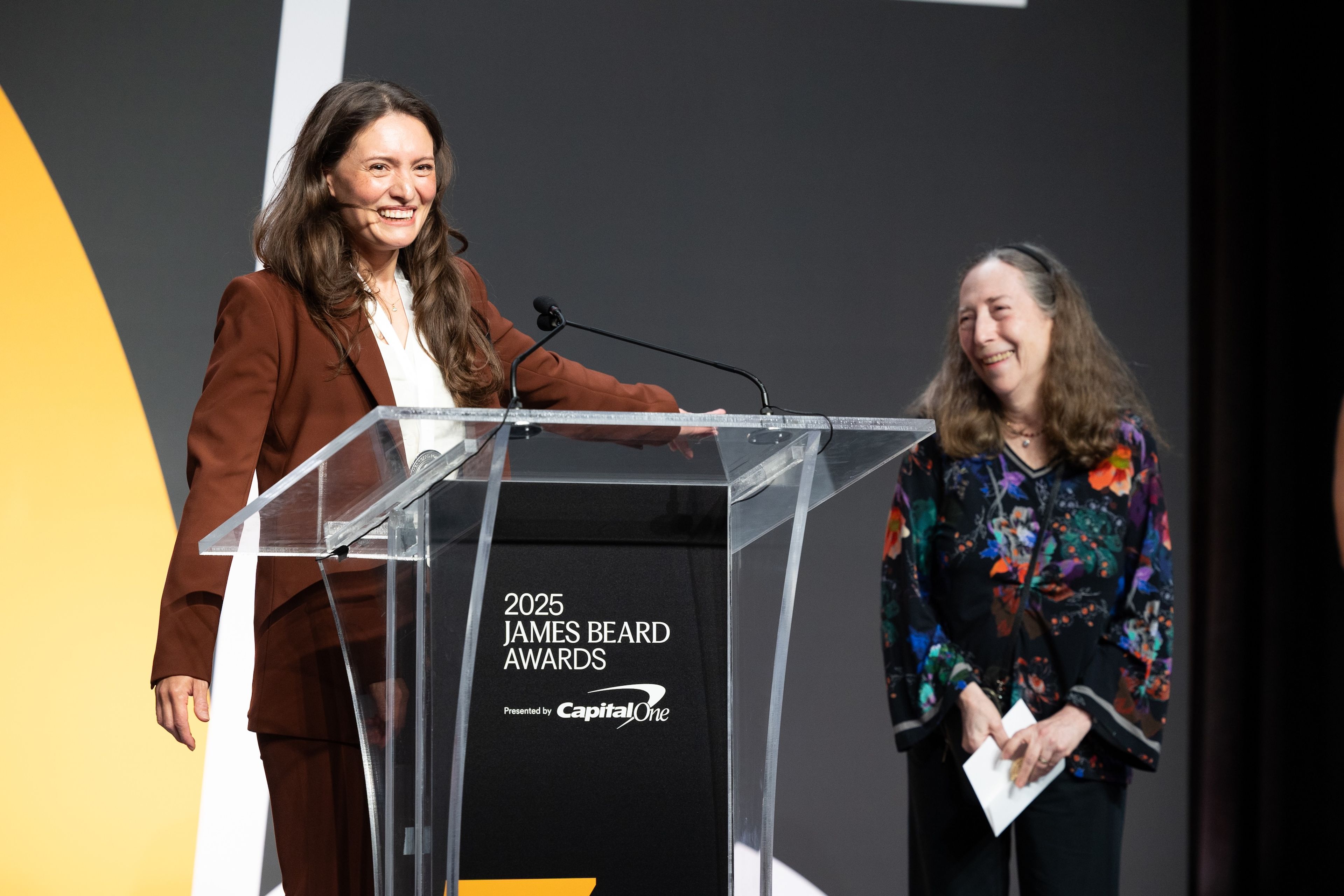 Lamb and Rose Levy Beranbaum. (Photo: Galdones Photography)