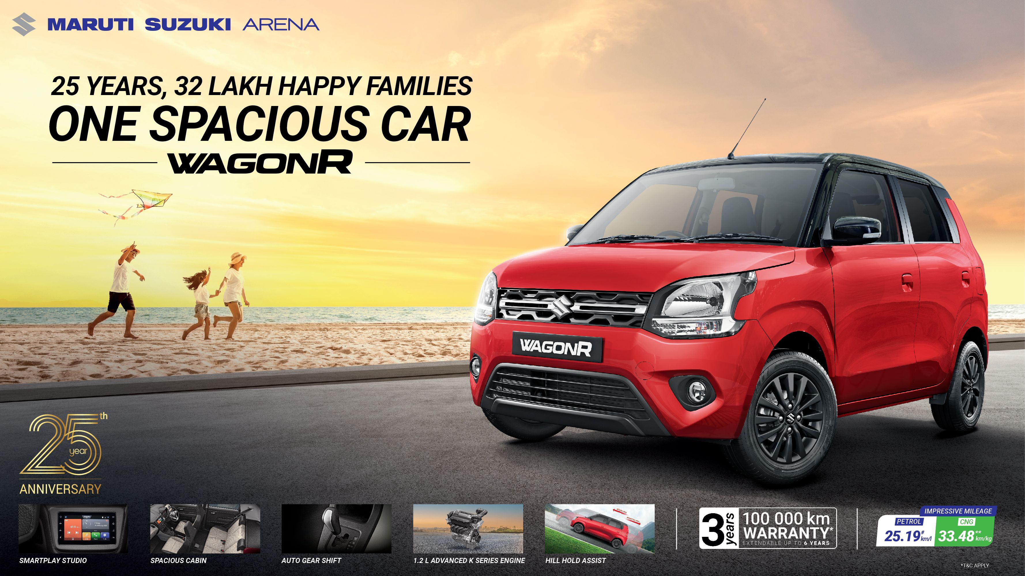 Maruti Suzuki WagonR Celebrates its Silver Jubilee