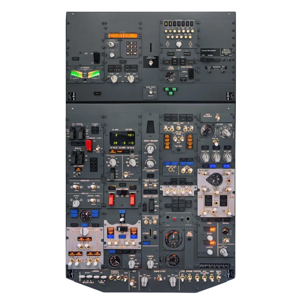 737 overhead panel, making the scan flow and checklists necessary