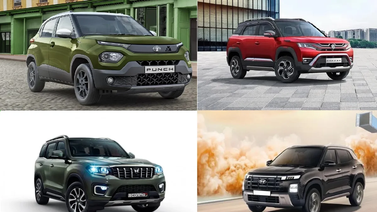 Highest selling Utility Vehicles (UVs) in India - 2024