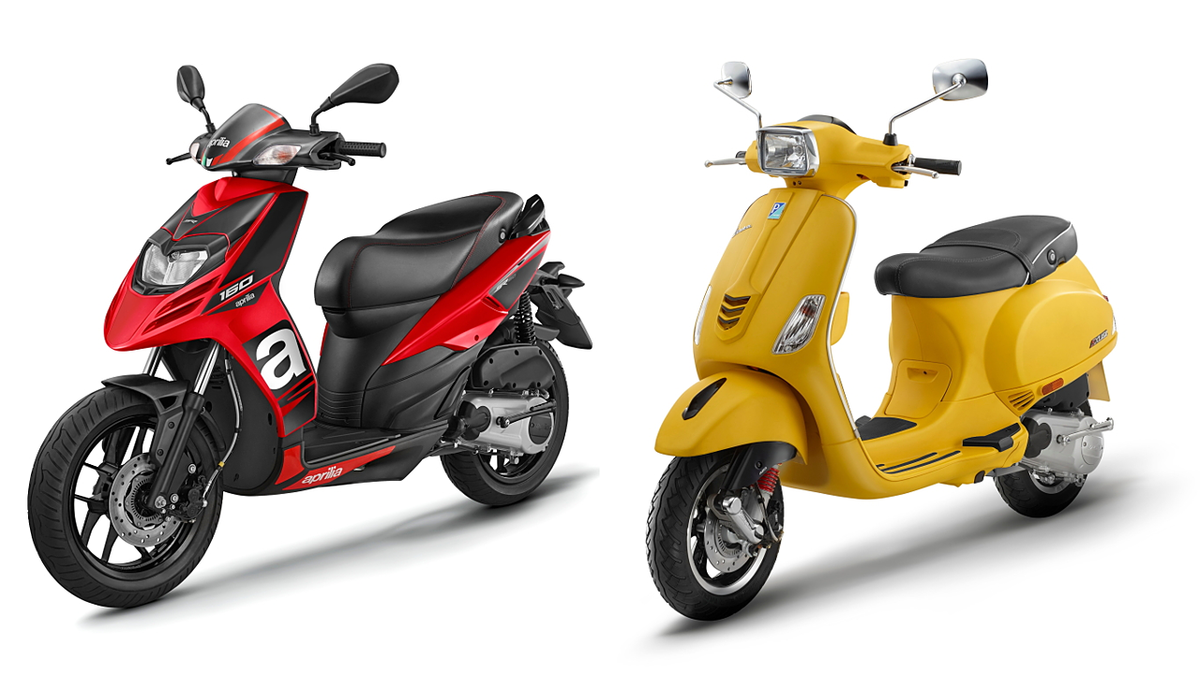 2025 Vespa & Aprilia Scooters Spied - Bikes News Road Test & Performance Review