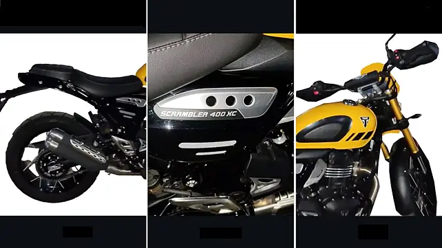 2025 Triumph Scrambler 400 XC spotted testing in India - Automotive Road Test & Performance Review