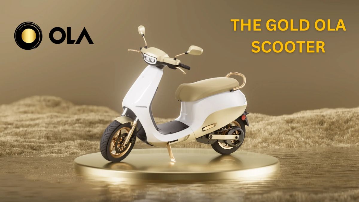 24K Gold On A Scooter!! Ola Reveals S1 Pro Sona Edition - Bikes News Road Test & Performance Review