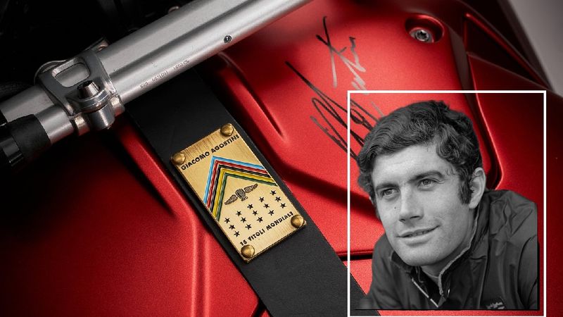 Celebrating a MotoGP legend - Giacomo Agostini; MV Agusta launches the limited edition Superveloche 1000 Ago