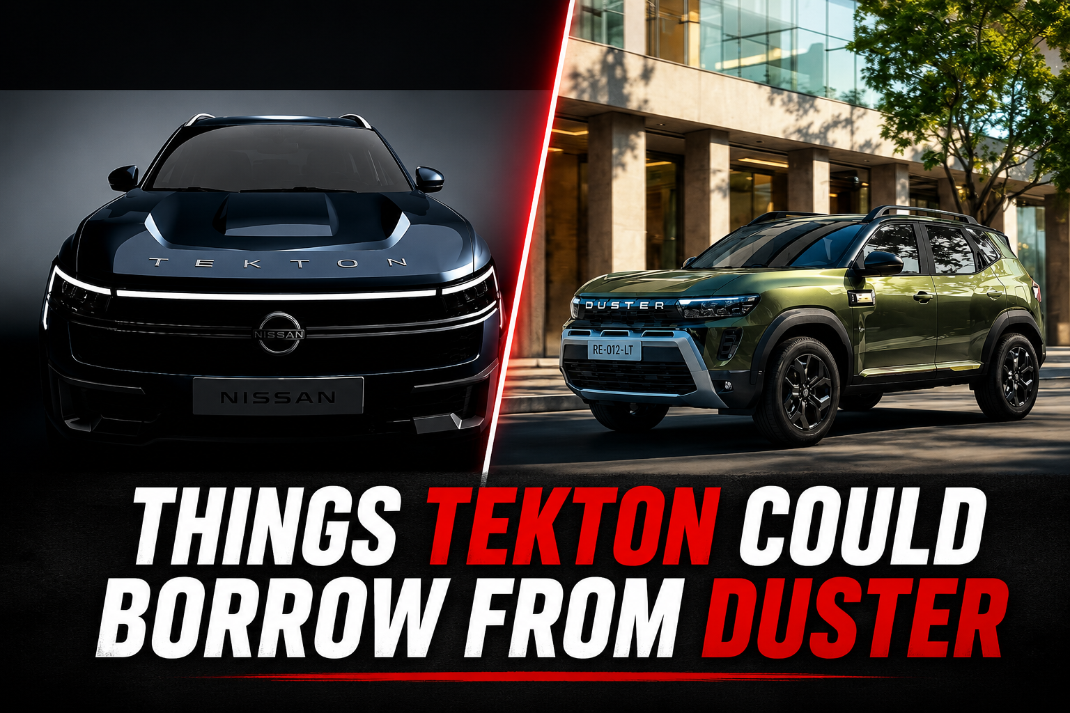 Things Upcoming Nissan Tekton Could Borrow From The New Renault Duster