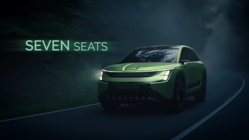 Production-spec Skoda Vision 7S Name Confirmed, To Be Called ‘Skoda Peaq’