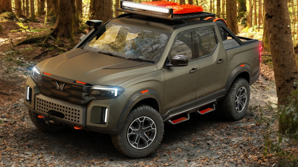 Scorpio N Reimagined As A Pickup: Scorpio X