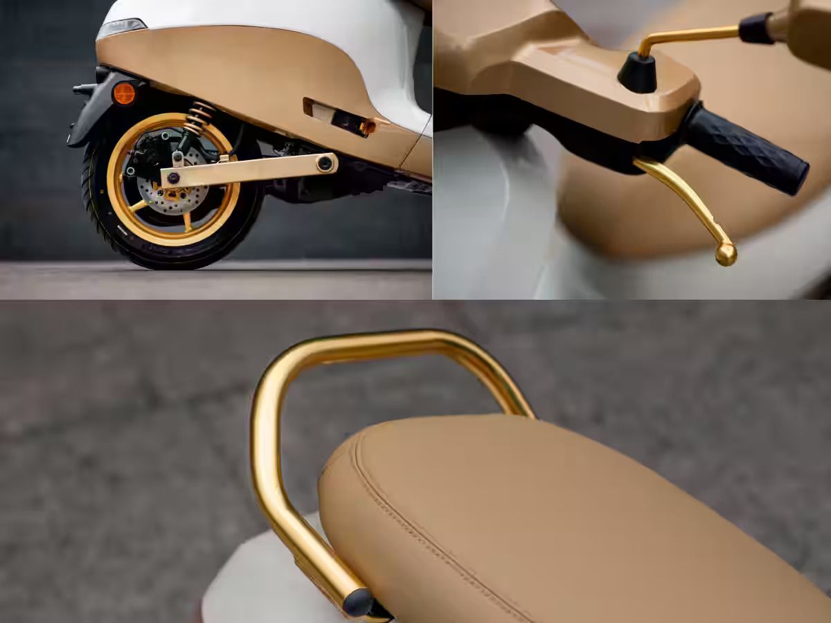 24K Gold On A Scooter!! Ola Reveals S1 Pro Sona Edition - Bikes News Road Test & Performance Review