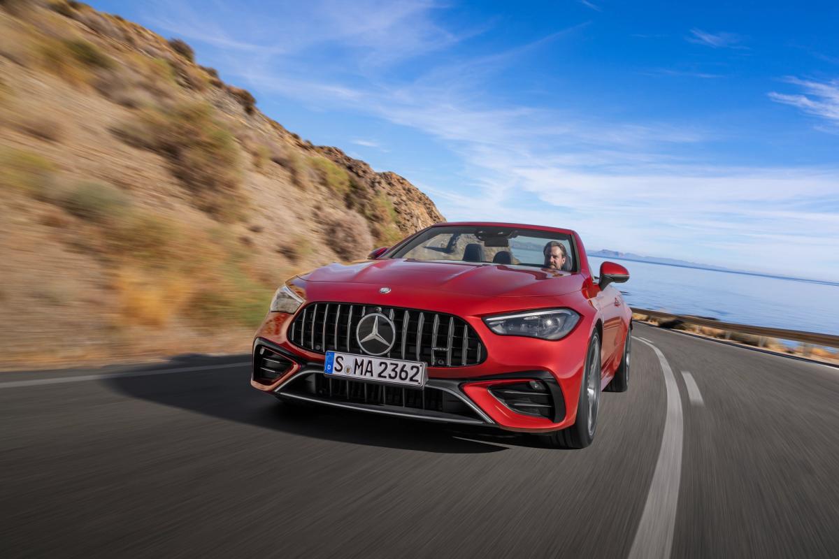 Mercedes-AMG CLE 53 4MATIC+ Cabriolet: Heart-Pounding Power Meets Elegance - Car News Road Test & Performance Review