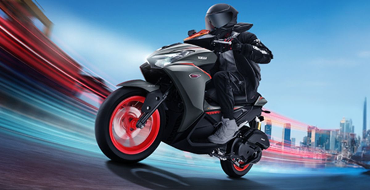 YAMAHA AEROX ALPHA LAUNCHED GLOBALLY - Bikes News Road Test & Performance Review