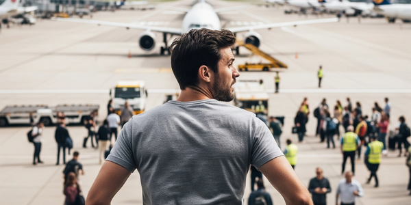 Runway Madness at Mumbai Airport: Man Dashes Across Apron to Board Missed Flight
