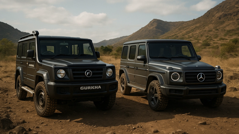 Force Gurkha: The True Heir to the Original Mercedes G-Wagen's Rugged Legacy