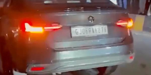 Volkswagen Vadodara Accident! Student mows down 3