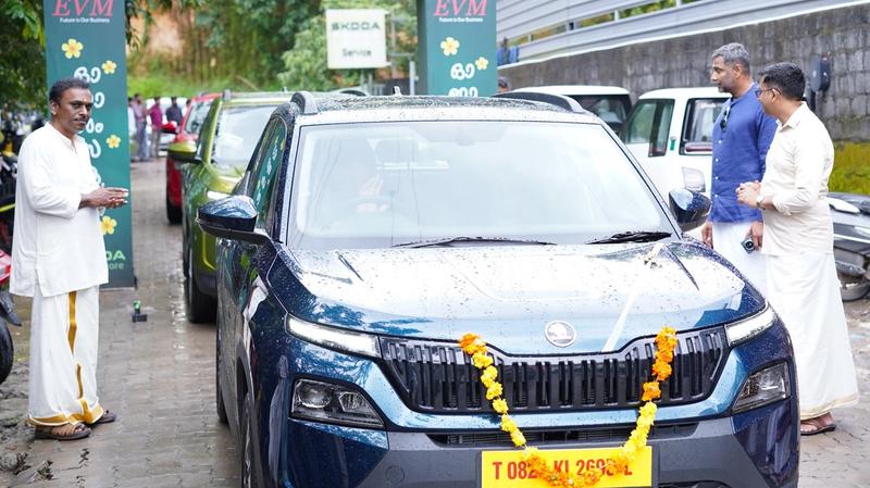 Skoda Marks Over 200 Deliveries in Kerala On The First Day Of Chingam