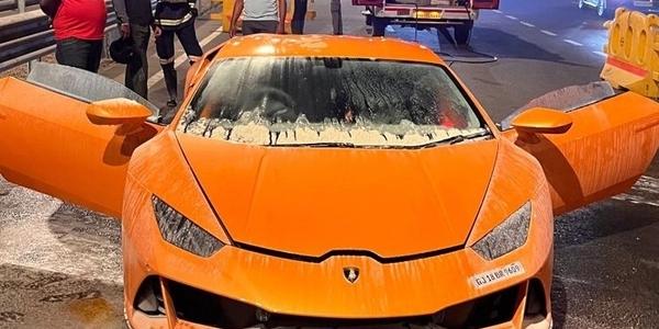 Lamborghini Huracan Catches Fire In Mumbai! Here's What You Should Know.